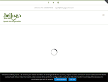 Tablet Screenshot of bellugagourmet.com